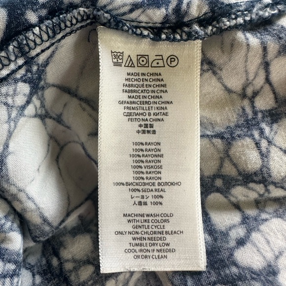 Michael Kors Smocked Tie Dye Maxi Dress - Picture 7 of 8